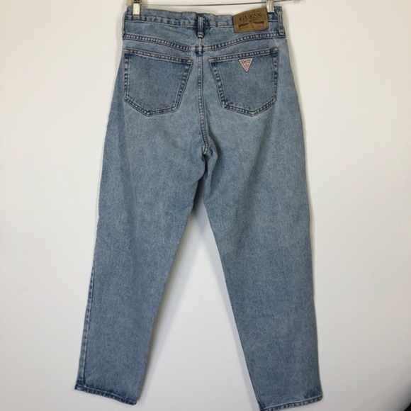 Vintage 80's Guess Mom Button Fly Jeans Size 30 - Picture 2 of 8